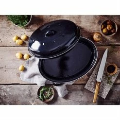 BEKA Roaster émail Roasty Cook 38 Cm -de Buyer Soldes Magasin 383002 2 1 Roaster email Roasty Cook 38 cm Beka