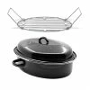 BEKA Lot Roaster Roasty'Cook 32 Cm + Grille -de Buyer Soldes Magasin 389007 0 1 Lot roaster Roasty Cook 32 cm grille Beka