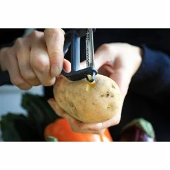 Opinel Eplucheur Rasoir T DUO Bois Bleu -de Buyer Soldes Magasin 401017 4 2 Eplucheur rasoir T DUO bois bleu Opinel