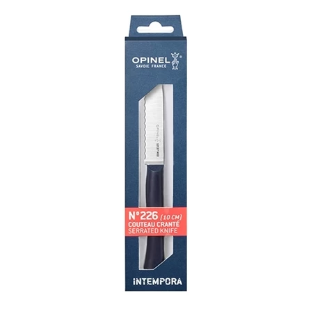 Opinel Couteau Cranté N ° 226 Intempora 10 Cm Pleine-soie 4 Opinel Couteau Cranté N ° 226 Intempora 10 Cm Pleine-soie – Image 2