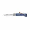Opinel Couteau Pliant N°08 Baroudeur Bleu Foncé 8,5 Cm