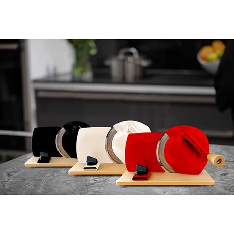 Jupiter Trancheuse Manuelle Lame 17 Cm Et Plateau Bois Massif Crème 4 Jupiter Trancheuse Manuelle Lame 17 Cm Et Plateau Bois Massif Crème – Image 2