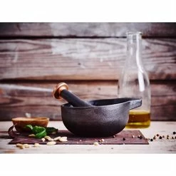 BEKA Mortier Avec Pilon 11 Cm Nori Noir -de Buyer Soldes Magasin 438000 1 1 Mortier avec pilon 11 cm Nori noir Beka