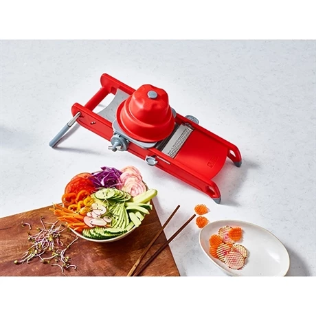 De Buyer Mandoline Swing Plus Rouge 6 De Buyer Mandoline Swing Plus Rouge – Image 4