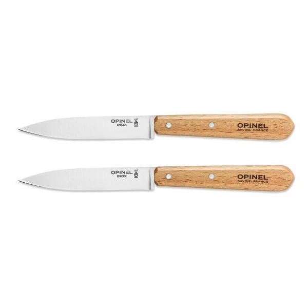 Opinel Lot 2 Couteaux Office N°112 Lame Lisse Inox 10 Cm Naturel 3 Opinel Lot 2 Couteaux Office N°112 Lame Lisse Inox 10 Cm Naturel