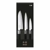 Kai Set 3 Couteaux 10 Cm,15 Cm,18 Cm Wasabi Black -de Buyer Soldes Magasin 471020 0 1 Set 3 couteaux 10 cm 15 cm 18 cm Wasabi Black Kai