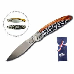 Couteau De Poche K2 Gravure Mosaïque 7 Couteau De Poche K2 Gravure Mosaïque -de Buyer Soldes Magasin 471047 2 1 Couteau de poche k2 gravure Mosaique Roger Orfevre