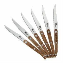 6 Couteaux à Steak Antik En Bois D’acacia Et Coffret Bois 7 6 Couteaux à Steak Antik En Bois D’acacia Et Coffret Bois -de Buyer Soldes Magasin 471051 2 1 6 couteaux a steak Antik en bois d acacia et coffret bois Pradel Excellence