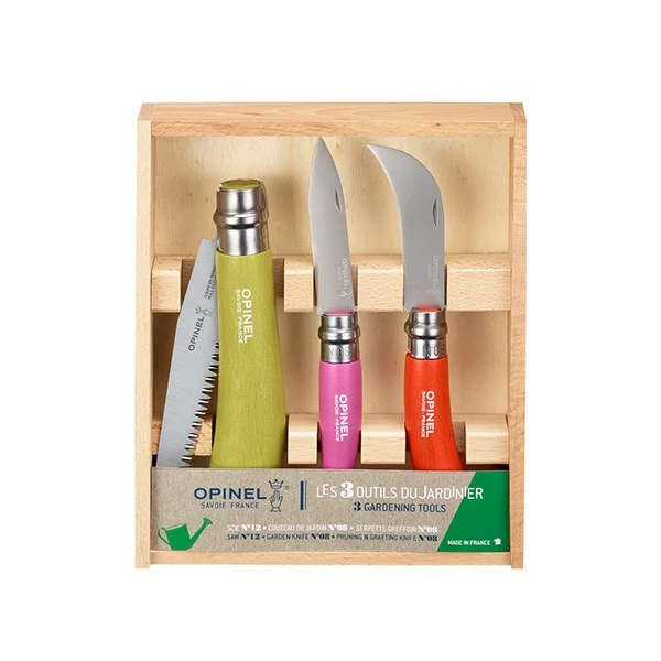 Opinel Coffret Les 3 Outils Du Jardinier 3 Opinel Coffret Les 3 Outils Du Jardinier