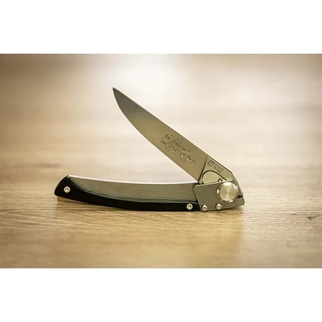 Couteau De Poche Pliable « Le Thiers K-lock » 11 Cm Noir 5 Couteau De Poche Pliable « Le Thiers K-lock » 11 Cm Noir – Image 3