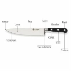Couteau Chef Les Spécialistes 20 Cm 7 Couteau Chef Les Spécialistes 20 Cm -de Buyer Soldes Magasin 47593 2 3 Couteau chef Les Specialistes 20 cm Mathon
