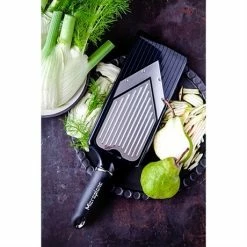 Microplane Mandoline En V Réglable Avec Lame à Julienne -de Buyer Soldes Magasin 478018 4 2 Mandoline en V reglable avec lame a julienne Microplane