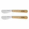 Opinel Lot De Deux Tartineurs N°117 Inox 6 Cm