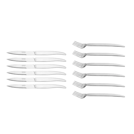 Set 6 Couteaux à Steak Et 6 Fourchettes Laguiole Styl'Up 3 Set 6 Couteaux à Steak Et 6 Fourchettes Laguiole Styl'Up