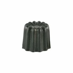 Patisse 3 Moules Cannelés à Canelés En Aluminium Anti-adhésif 5,5 Cm