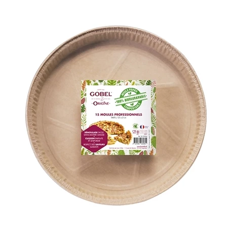 Pack De 15 Moules à Tarte En Papier 24,6 Cm 3 Pack De 15 Moules à Tarte En Papier 24,6 Cm