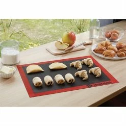 Lot Plaque à Pâtisserie Perforée Et Tapis De Cuisson Perforé -de Buyer Soldes Magasin 509023 3 1 Lot plaque a patisserie perforee et tapis de cuisson perfore Mathon