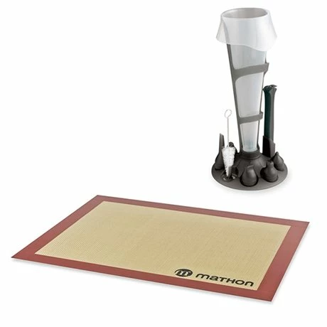 Lot Poche à Douille Et Tapis De Cuisson Professionnel 3 Lot Poche à Douille Et Tapis De Cuisson Professionnel