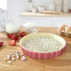 Lot Moule à Tarte Amovible Rectangle 30 Cm + Billes En Céramique 600 G 9 Lot Moule à Tarte Amovible Rectangle 30 Cm + Billes En Céramique 600 G -de Buyer Soldes Magasin 509072 3 1 Lot Moule a Tarte Amovible rectangle 30 cm Billes en ceramique 600 g Mathon