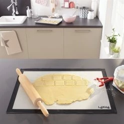 Lekue Tapis De Cuisson En Silicone Et Fibre De Verre 60 Cm -de Buyer Soldes Magasin 51051 3 3 Tapis de cuisson en silicone et fibre de verre 60 cm Lekue
