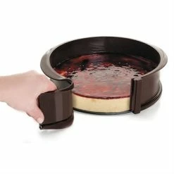 Moule Rond 25 Cm En Silicone Avec Fond Amovible -de Buyer Soldes Magasin 511066 2 2 Moule rond 25 cm en silicone avec fond amovible Lacor