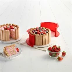 Lekue Moule à Charlotte Démontable En Silicone -de Buyer Soldes Magasin 511080 2 6 Moule a charlotte demontable en silicone Lekue