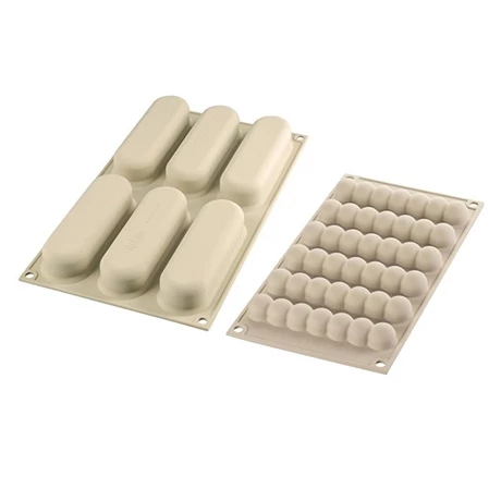 Silikomart Moule 3D Kit Chic 6 Éclairs 4 Silikomart Moule 3D Kit Chic 6 Éclairs – Image 2