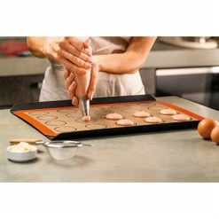 Toile De Cuisson Pour Macarons 42 X 29,5 Cm 9 Toile De Cuisson Pour Macarons 42 X 29,5 Cm -de Buyer Soldes Magasin 512094 3 2 Toile de cuisson pour macarons 42 x 29 5 cm Silpat