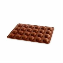 Flexi' Plaque Silicone 24 Mini-madeleines -de Buyer Soldes Magasin 512112 1 1 Flexi Plaque silicone 24 mini madeleines Mathon
