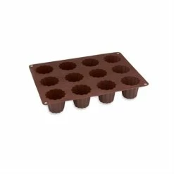 Flexi' Plaque Silicone 12 Canelés -de Buyer Soldes Magasin 512153 2 5 Flexi Plaque silicone 12 caneles Mathon