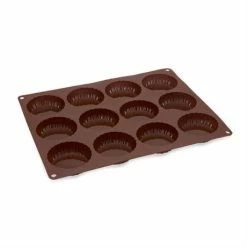 Flexi' Plaque Silicone 12 Tartelettes -de Buyer Soldes Magasin 512156 2 6 Flexi plaque silicone 12 tartelettes Mathon