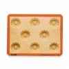 Plaque De 8 Empreintes Mini-cakes Striés -de Buyer Soldes Magasin 512199 0 2 Plaque de 8 empreintes mini cakes stries Silpat