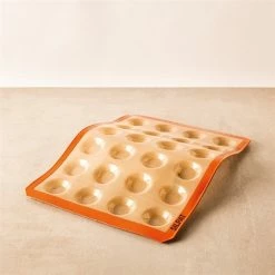 Plaque De 24 Empreintes Mini-tartelettes -de Buyer Soldes Magasin 512227 1 2 Plaque de 24 empreintes mini tartelettes Silpat