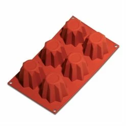 Silikomart Moule 6 Mini-pandoro En Silicone -de Buyer Soldes Magasin 512237 1 1 Moule 6 mini pandoro en silicone Silikomart