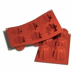 Silikomart Moule 6 Mini-pandoro En Silicone -de Buyer Soldes Magasin 512237 3 1 Moule 6 mini pandoro en silicone Silikomart