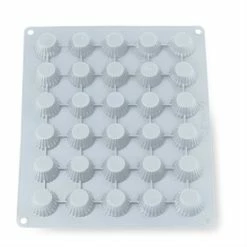 Grande Flexi'Plaque Silicone 30 Mini-muffins