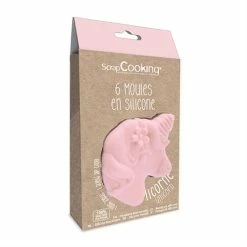 6 Moules En Silicone Licorne -de Buyer Soldes Magasin 514002 2 1 6 moules en silicone Licorne Scrapcooking