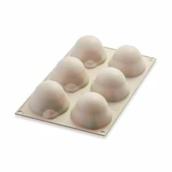 Silikomart Moule Silicone 6 Mini Gâteaux Delizia Al Limone -de Buyer Soldes Magasin 51448 2 1 Moule silicone 6 mini gateaux Delizia al limone Silikomart