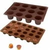 Lot De 2 Flexi'plaques En Silicone 12 Canelés Et 24 Mini-canelés -de Buyer Soldes Magasin 519058 0 2 Lot de 2 Flexi plaques en silicone 12 caneles et 24 mini caneles Mathon