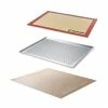 Lot Plaque à Pâtisserie, Tapis De Cuisson Silicone Et Feuille De Protection Pour Four -de Buyer Soldes Magasin 519125 0 1 Lot plaque a patisserie tapis de cuisson silicone et feuille de protection pour four Mathon