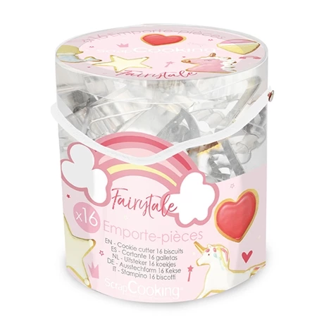 Seau 16 Découpoirs Fairytale 3 Seau 16 Découpoirs Fairytale