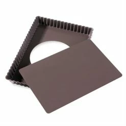 Moule à Tarte Amovible Rectangle Acier Revêtu Anti-adhérent Bords Cannelés 30 Cm 9 Moule à Tarte Amovible Rectangle Acier Revêtu Anti-adhérent Bords Cannelés 30 Cm -de Buyer Soldes Magasin 54104 2 5 Moule a tarte amovible rectangle acier revetu anti adherent bords canneles 30 cm Mathon