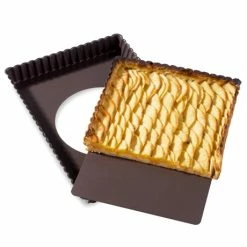 Moule à Tarte Amovible Rectangle Acier Revêtu Anti-adhérent Bords Cannelés 30 Cm 11 Moule à Tarte Amovible Rectangle Acier Revêtu Anti-adhérent Bords Cannelés 30 Cm -de Buyer Soldes Magasin 54104 4 5 Moule a tarte amovible rectangle acier revetu anti adherent bords canneles 30 cm Mathon