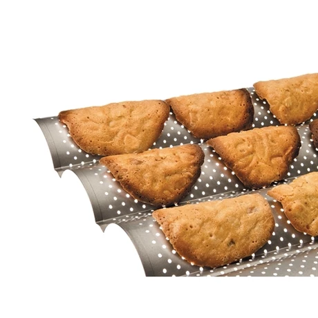 Ibili Plaque 4 Baguettes Perforée 38 X 33 Cm 4 Ibili Plaque 4 Baguettes Perforée 38 X 33 Cm – Image 2