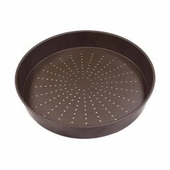 Moule à Flan Avec Fond Amovible Perforé Avec Revêtement Antiadhérent 27 Cm