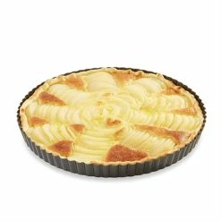 Lot 2 Moules à Tarte Acier Revêtu Bords Cannelés 24,5 Et 28 Cm -de Buyer Soldes Magasin 54989 2 2 Lot 2 moules a tarte acier revetu bords canneles 24 5 et 28 cm Mathon