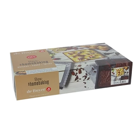 De Buyer Box Homebaking Gâteau - Cake - Tarte 4 De Buyer Box Homebaking Gâteau - Cake - Tarte – Image 2