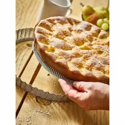De Buyer Moule à Tarte Amovible 28 Cm Inox Perforé Et Feuille De Cuisson Antiadhésive -de Buyer Soldes Magasin 571007 3 3 Moule a tarte amovible 28 cm inox perfore et feuille de cuisson antiadhesive De Buyer