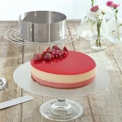 Cercle à Gâteau Extensible En Inox 15,5 à 30 Cm -de Buyer Soldes Magasin 57125 2 5 Cercle a gateau extensible en inox 15 5 a 30 cm Mathon