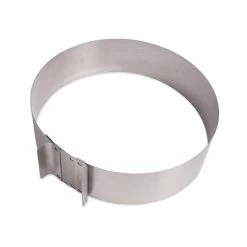 Cercle à Gâteau Extensible En Inox 15,5 à 30 Cm -de Buyer Soldes Magasin 57125 3 5 Cercle a gateau extensible en inox 15 5 a 30 cm Mathon